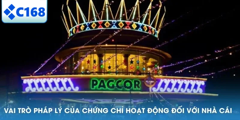 Giấy Phép Hoạt Động 6 Vai trò pháp lý của chứng chỉ hoạt động đối với nhà cái